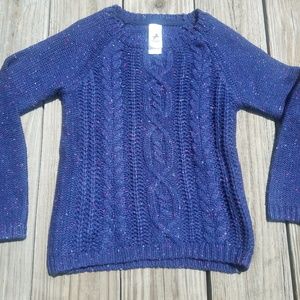 NWOT Kids Sweater Sz 7/8 Blue European Designer